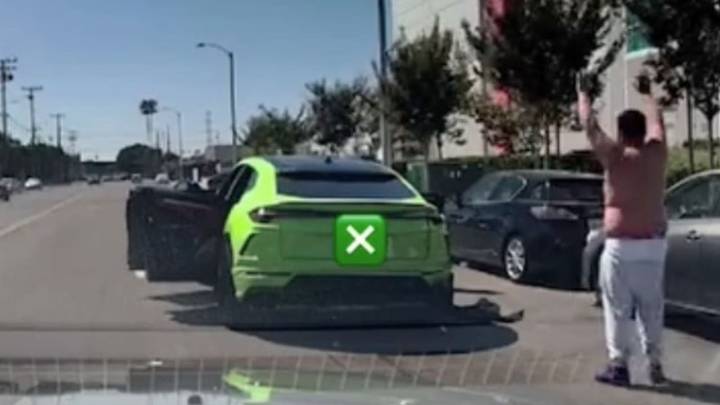 Lamborghini driver arrested in LA for reckless 'video game