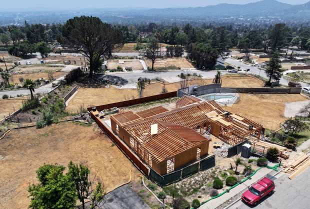 Palisades, Eaton wildfires destroyed 11,000 homes. Less than 10% have permits to rebuild