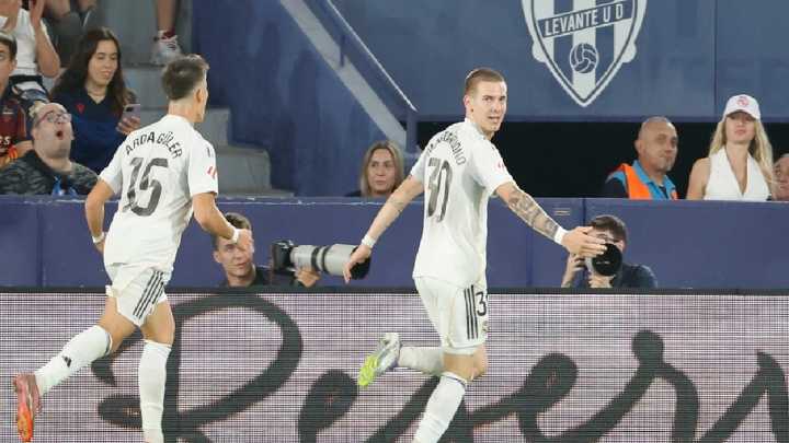 Con un golazo, Franco Mastantuono anotó por primera vez en el Real Madrid