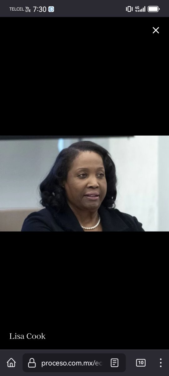 Revés a Trump: tribunal decide que Lisa Cook puede seguir como gobernadora de la Fed