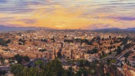 Las ciudades también tienen preciosos atardeceres y no te los puedes perder