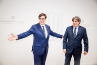 Illa y Puigdemont concluyen reunión de hora y media en Bruselas