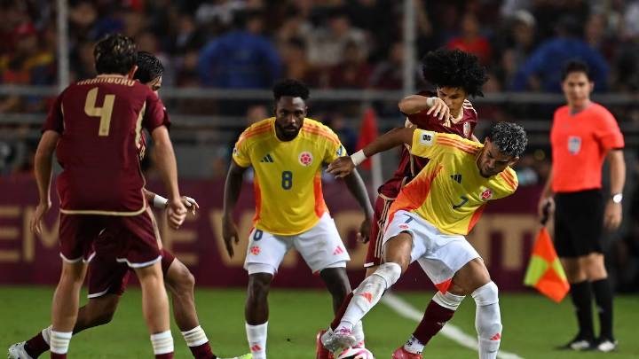 La Selección Colombia aplasta a Venezuela por 6