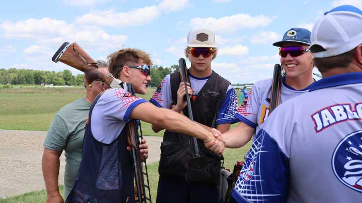 Kyle Polster of Cambridge achieves perfection en route…