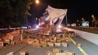 Crash spills candy across Route 80 in North Jersey