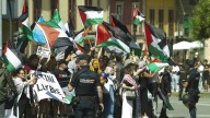 Bernal se lleva el triunfo en una jornada marcada por una protesta en favor de Palestina que impidió la llegada de los ciclistas a meta