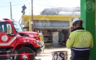 Se registra incendio en local de venta de frituras del Centro