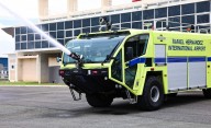 Puertos estrena vehículos de rescate para accidentes en aeropuertos de Aguadilla y Ponce