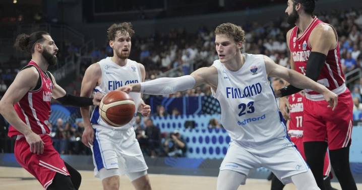 Finland holds off Georgia 93-79 to reach EuroBasket semifinals for the first time