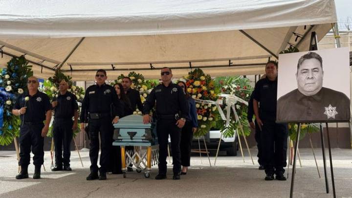 Falleció custodio con 20 años de servicio; le rinden honores