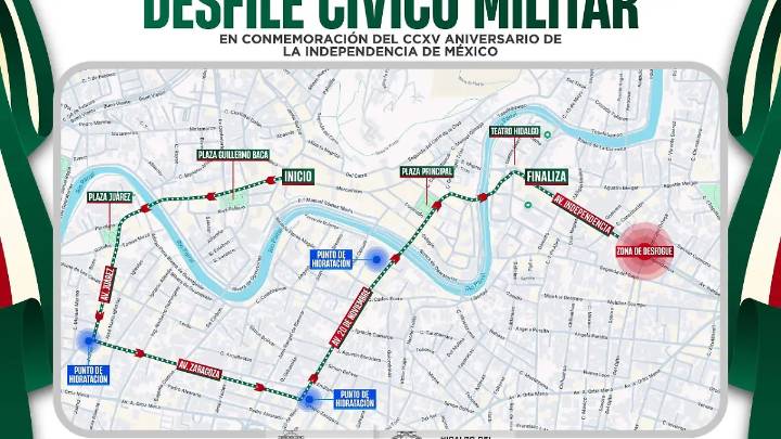 Gobierno de Parral convoca al desfile cívico del 16 de septiembre