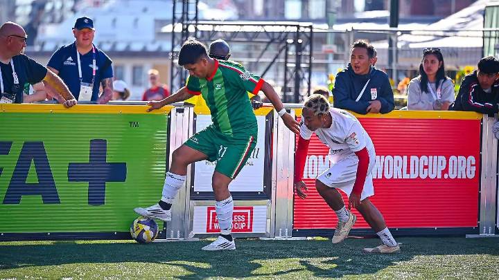 Irving Escobar, el poblano que brilla en Oslo en la Homeless World Cup 2025