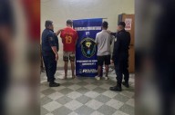 Detienen a dos sujetos cuando intentaban robar motos en pleno centro capitalino