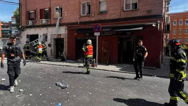 Hallada una segunda víctima mortal bajo los escombros de la explosión del edificio de Vallecas