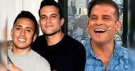 Christian Domínguez sorprende con su reacción al ver su foto generada con IA abrazado con Christian Cueva: "Puede pasar"