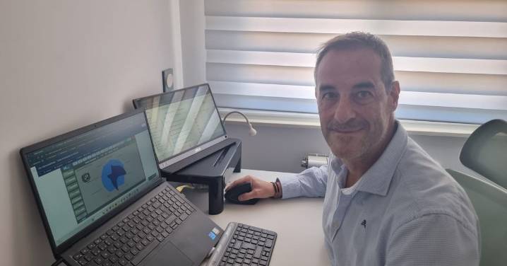 Manuel Lima, la máquina de datos del Salerm Puente Genil