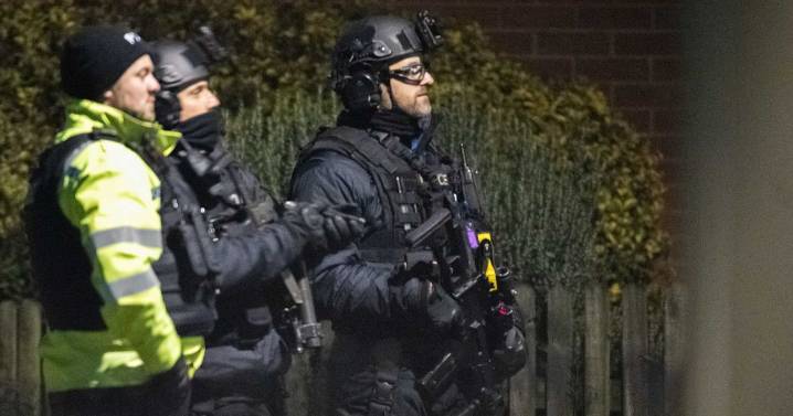 Live updates as 'armed police in Stoke-on-Trent street' 