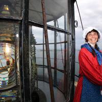 Retired Boston Light keeper visiting PITA Hall
