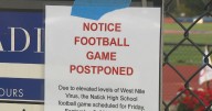 Natick High School postpones football game due to West Nile Virus risk