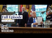 PBS News Weekend full episode, Sept. 20, 2025