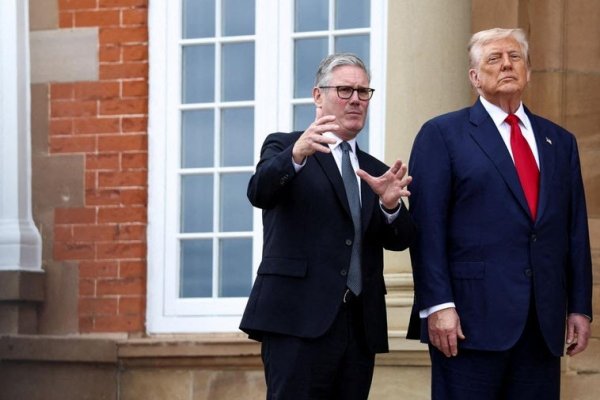 Donald Trump inicia su histórica segunda visita de Estado al Reino Unido