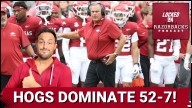 Arkansas DESTROYS Alabama A&M To Start 1-0 | Can Hogs Follow Up Vs. A-State?