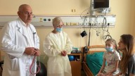 Ukrainian girl got a heart transplant as bombs shook the hospital : Goats and Soda : NPR