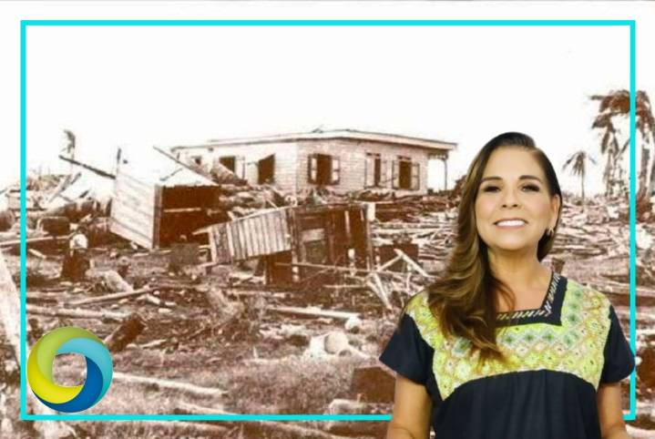 A 70 años de que el huracán “Janet” arrasó con Chetumal, destaca Mara que es ejemplo de lucha y esperanza