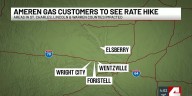 Ameren Missouri gas customers will see a rate increase starting on Monday