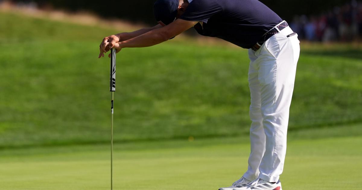 In rematch vs. 'Fleetwood Mac,' US Ryder Cup pairing of English and Morikawa gets the same result