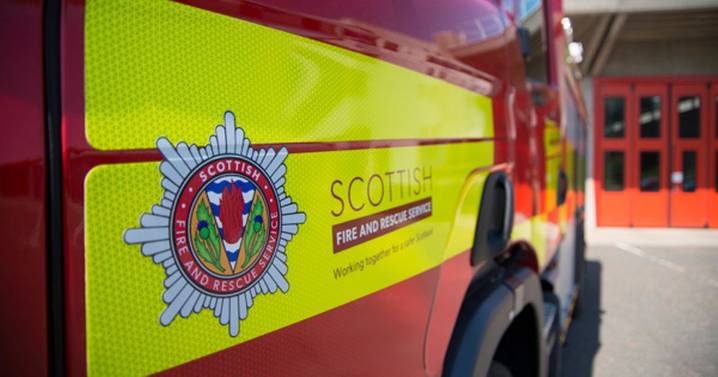 Ayrshire murder bid hunt after property torched late at night