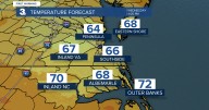 First Warning Forecast: Gloomy and cool today, but not as windy or soggy