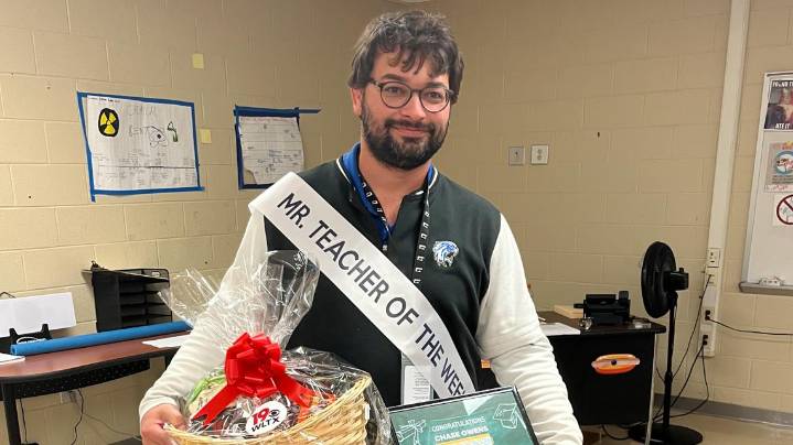 Chase Owens is News19's Teacher of the Week