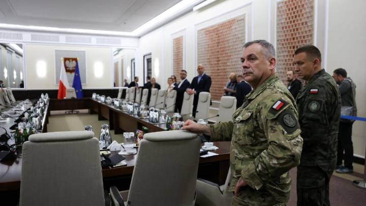 Polonia derriba drones rusos tras “una violación sin precedentes de su espacio aéreo”