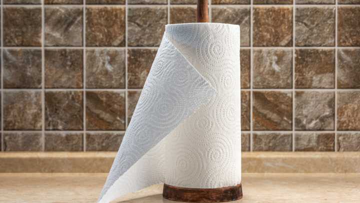 The Genius Paper Towel Holder Hack That'll Instantly Brighten Up Your Kitchen