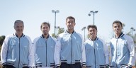 Copa Davis: la Selección Argentina de Tenis tuvo su despedida antes de partir a Groningen