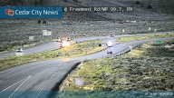 UHP: 2 men airlifted to hospital following rollover crash on I