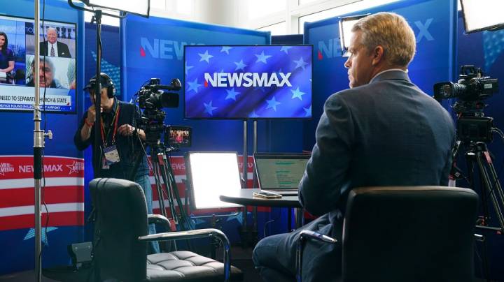 Newsmax sues Fox News, accusing it of cornering the market on conservatives