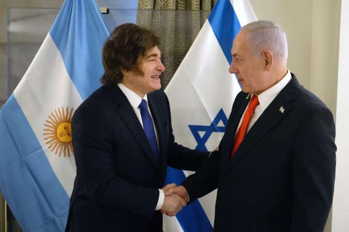 Milei se reunió con Netanyahu y abordaron la situación de los rehenes argentinos en Gaza