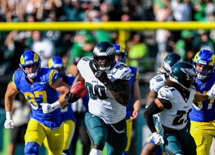 Filadelfia se impone a Carneros y mantiene invicto en la NFL