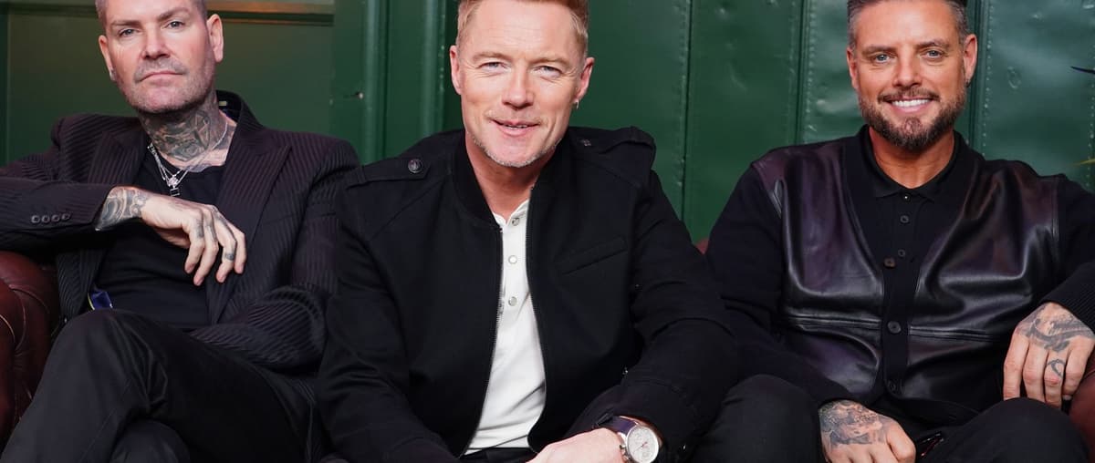 ‘Not a reunion, no new music’: Ronan Keating sets record straight as Boyzone confirm Emirates Stadium gig