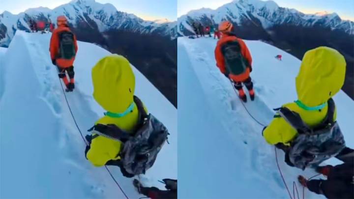 China: un alpinista se quitó el arnés para sacarse una selfie, cayó al vacío y murió