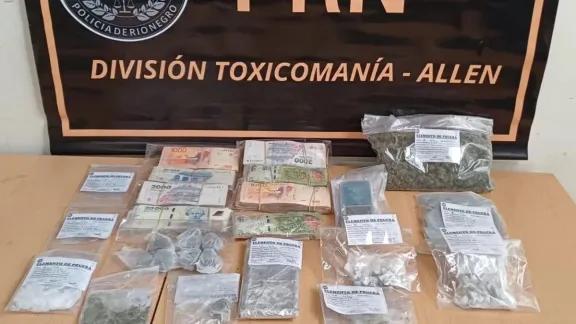 Desarticulan punto de venta de drogas y secuestran casi $2 millones en Allen