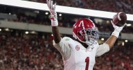 Simpson accounts for 3 TDs as No. 17 Alabama never trails and beats No. 5 Georgia