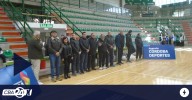 El estadio de Atenas tuvo la presentación del Básquet para Ciegos