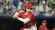 Angels pushing Bryce Teodosio to add bunting to his toolbox