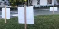Election Sign Vandalism Reported in PC-SP Municipal Election