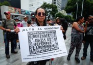 Demandan organizaciones pro Palestina romper relaciones diplomáticas con Israel