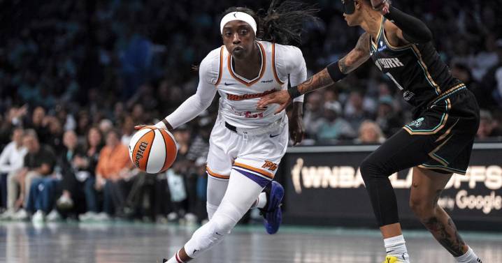 Sabally, Thomas help Phoenix beat New York 86-60 to even best
