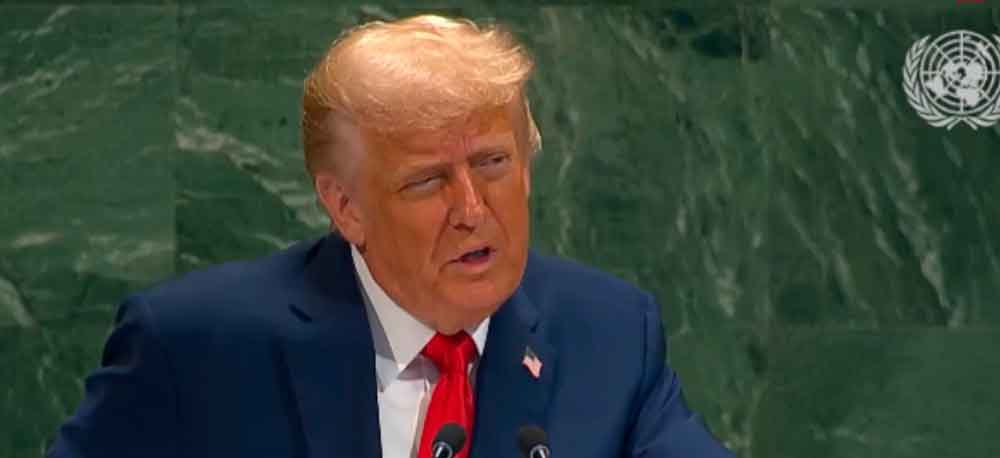 Trump denuncia desde la ONU que reconocer el Estado palestino es una “recompensa” a Hamás